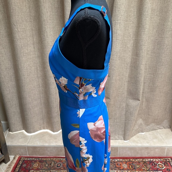 ✨ 2. Ted Baker Blue Pleated Dress — NWT - Picture 3 of 5